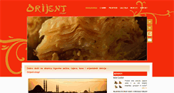 Desktop Screenshot of orijent-shop.com